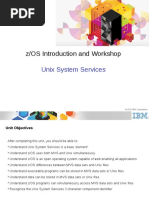 z/OS Introduction and Workshop: Unix System Services