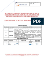 5.1.1. Construction of Access Road and Structure Pads