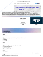 Unit-3 Renewable Energy Resources