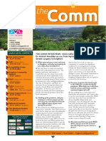 The Comm Newsletter - No 5 - Summer 2021 - A4 Downloadable
