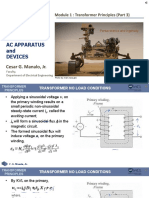 Module 1 - Transformer Principles (Part 3-No-Load Conditions)