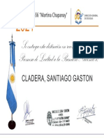 Cladera, Santiago Gaston