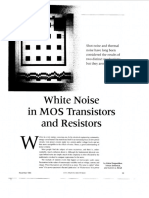 White Noise Resistors: in Ti - Ansistors