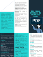 Guía Técnica Colombiana 185. Documentos ICONTEC Documentación Organizacional.