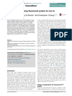 Activity-Based Sensing Fluorescent Probes For Iron in Biological Systems