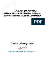 DR Nuaman Danawar: Senior Registrar General Surgery Security Forces Hospital, Dammam