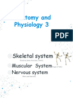 Anatomy and Physiology 3 (SKELETAL SYSTEM)