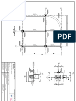 Structural plan details with dimensions