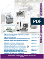 Autoclaves eléctricos: amplia gama de modelos verticales y de sobremesa para esterilización