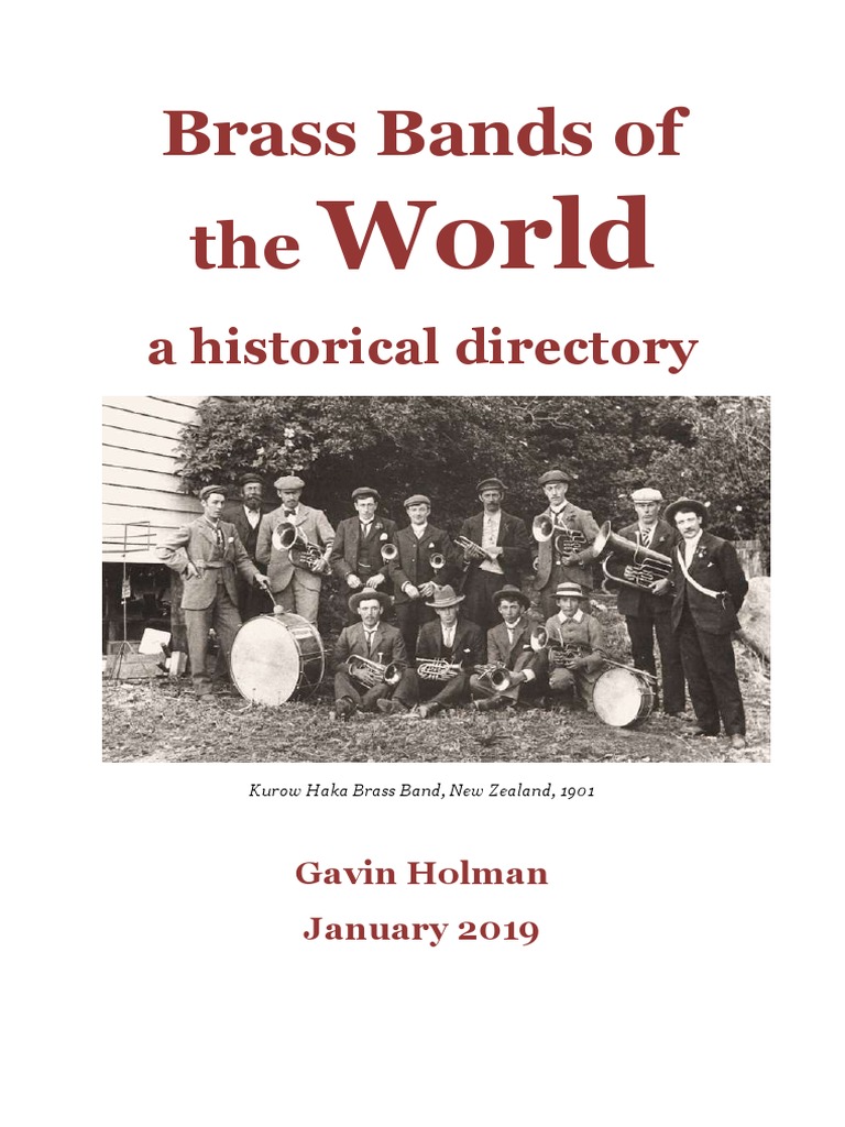 Brass Bands of the World: A Historical Directory, PDF