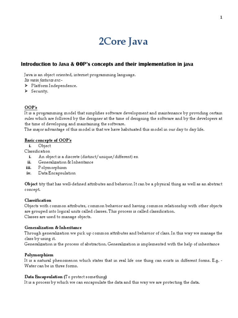 Non-Static Initializer Blocks in Java | PDF | Constructor (Object ...