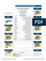 2021-2022 CWSP Calendar