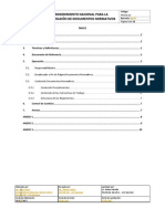PN-SIG-08 Proc Nac para La Elaboración de Documentos Normativos - R1