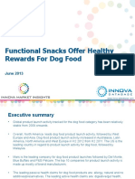 Snacks Funcionales para Perros 2013