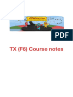 TX (F6) Course Notes TY 2018