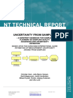 Uncertainty From Sampling