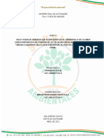 Informe de Actividades C900B Zona Industrial