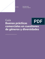 Nueva Guía de Buenas Prácticas Comerciales en Cuestiones de Géneros y Diversidades