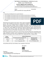 Pemberitahuan Pengunduran Jadwal KSN-P - Disdik Provinsi