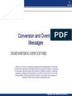 Conversion and Override Messages(PPT)
