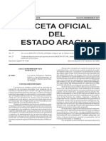 Gaceta Oficial Del Estado Aragua Ordinaria #2679 2018