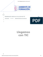 1curso - Alfabetización Básica en El Uso de Las TIC