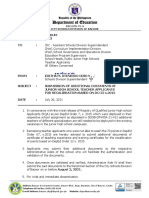 Department of Education: Division Memorandum SDOB-DM-05A-21-433 TO