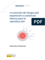 Prevencion Riesgos Por Exposicion Sustancias Toxicas para Reproduccion Mutua Universal