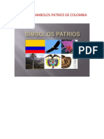 COLLAGE DE SIMBOLOS PATRIOS DE COLOMBIA