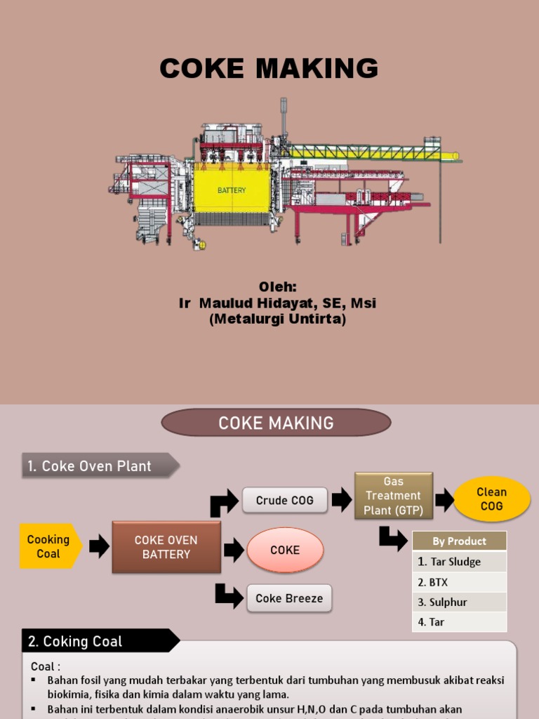 Proses Pembuatan Coke dari Batubara | PDF