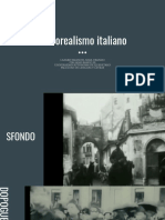Il Neorealismo Italiano