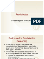 Prediabetes S2 Screening and Monitoring 020118