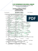 Board of Intermediate Education, Karachi: English (C) Normal Paper-Ii (Model Paper) Section A' Mcqs