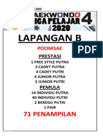 H1 - Lapangan B (Poomsae)