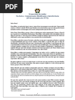 Tia Neiva – Comunicação, Mistificação e Interferência (09.11.1975)