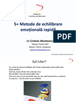 5+ Metode de Echilibrare Emotionala Rapida