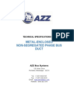 AZZ Non-Segregated Phase Bus Technical Spec - 2016