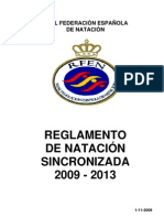 Reglamento de Sincro en Espanol para 2009-2013