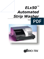 Elx50 Automated Strip Washer: Operator'S Guide