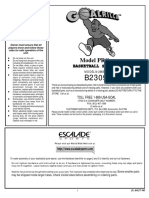 Goalrilla Basketball Goal Anchor Kit Manual-B2309