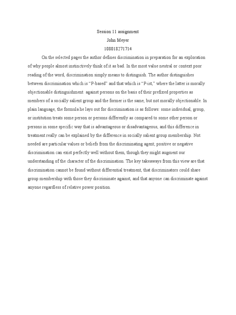 Session 11 Assignment | PDF