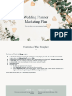 Wedding Planner Marketing Plan - by Slidesgo