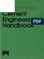 Cement Engineers Handbook