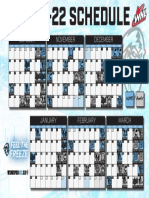 Winnipeg Ice 2021-22 Schedule