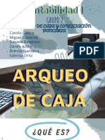 Arqueo de Caja y Conciliación Bancaria - Grupo 2