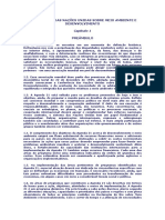 Conferência ONU Meio Ambiente e Desenvolvimento