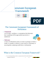 The Common European Framework: FLT Methodology II Professor Leal 2020/1