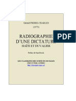 Radiographie Une Dictature