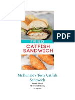 Mcdonald'S Tests Catfish Sandwich: Gaurav Tiwari Mitu20Mbgl0005 02-05-2021