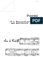 Puccini La Boheme - Aria Di Rudolfo